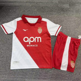 2026/27 Monaco Home Kids Soccer Jersey