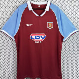 1998/1999 Aston Villa Home Retro Soccer Jersey