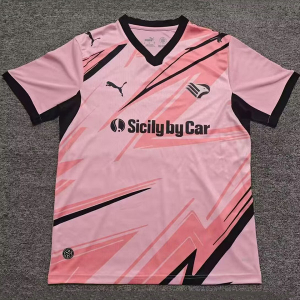 2026/27 Palermo Home Pink Fans Soccer Jersey 巴勒莫