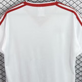 1986 Poland Home White Retro Soccer Jersey
