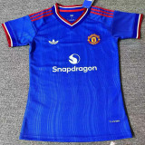 2026/27 M Utd Away Blue Women Soccer Jersey 女