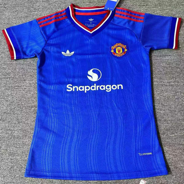 2026/27 M Utd Away Blue Women Soccer Jersey 女