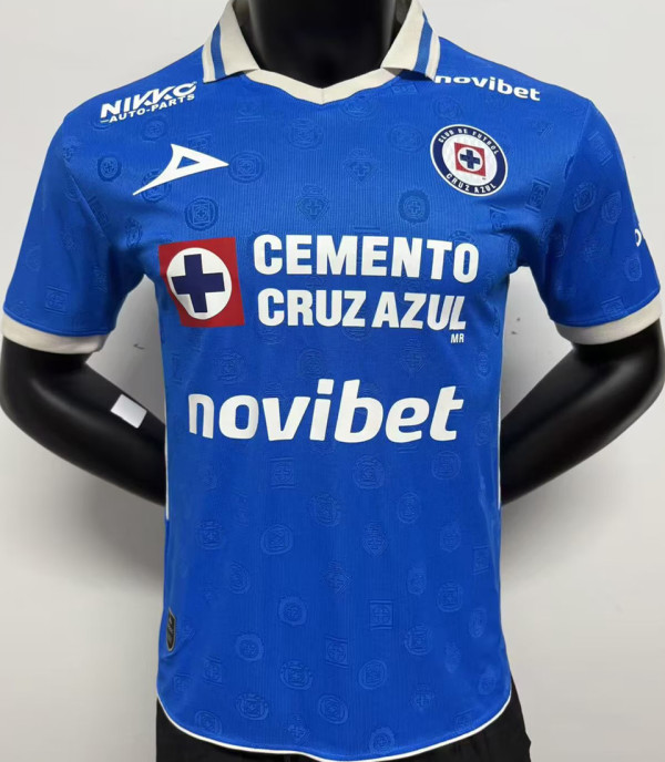2026/27 Cruz Azul Home Blue Player Soccer Jersey
