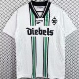 1996/1997 Monchengladbach Home White Retro Jersey