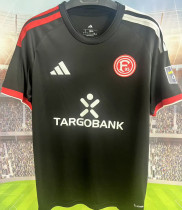 2026/27 Fortuna Dusseldorf Away Black Fans Soccer Jersey 杜塞尔多夫