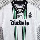1996/1997 Monchengladbach Home White Retro Jersey