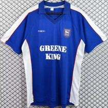 1999/2001 Ipswich Town Home Blue Retro Soccer Jersey