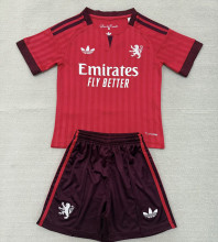 2026/27 Lyon Away Red Kids Soccer Jersey