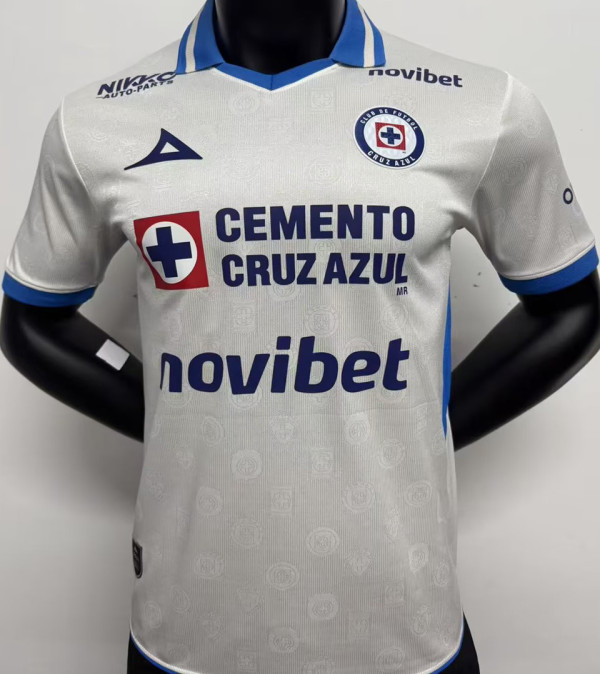2026/27 Cruz Azul Away White Player Soccer Jersey