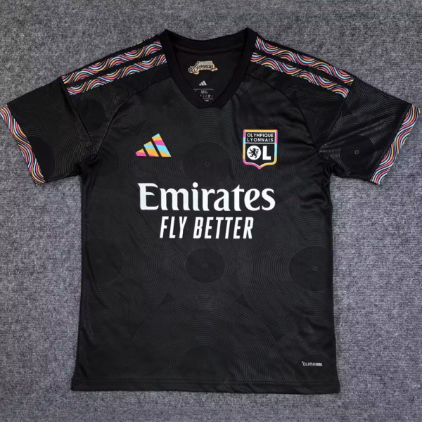 2026/27 Lyon Third Black Fans Soccer Jersey