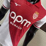 2026/27 Monaco Home Player Version Soccer Jersey