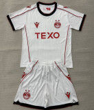 2026/27 Aberdeen Away White Kids Soccer Jersey 阿伯丁/ 阿拉丁