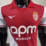 2026/27 Monaco Home Player Version Soccer Jersey