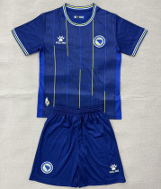 2026/27 Bosnia-Herzegovina Home Blue Kids Soccer Jersey 波黑