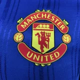 2026/27 M Utd Away Blue Player Version Soccer Jersey