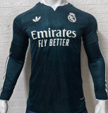 2026/27 RM Away Player Version Long Sleeve Soccer Jersey