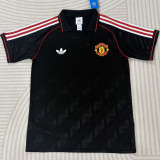 2026/27 M Utd Black Retro Style Fans Soccer Jersey