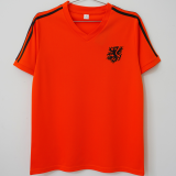 1974 NL Home Orange Retro Soccer Jersey
