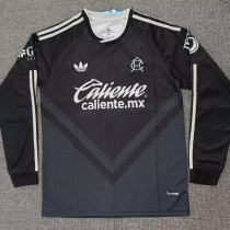 2026/27 Club America Away Black Fans Long Sleeve Soccer Jersey