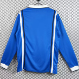 1997/1998 Napoli Home Blue Retro Long Sleeve Soccer Jersey