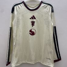 2026/27 M Utd Third Fans Long Sleeve Soccer Jersey