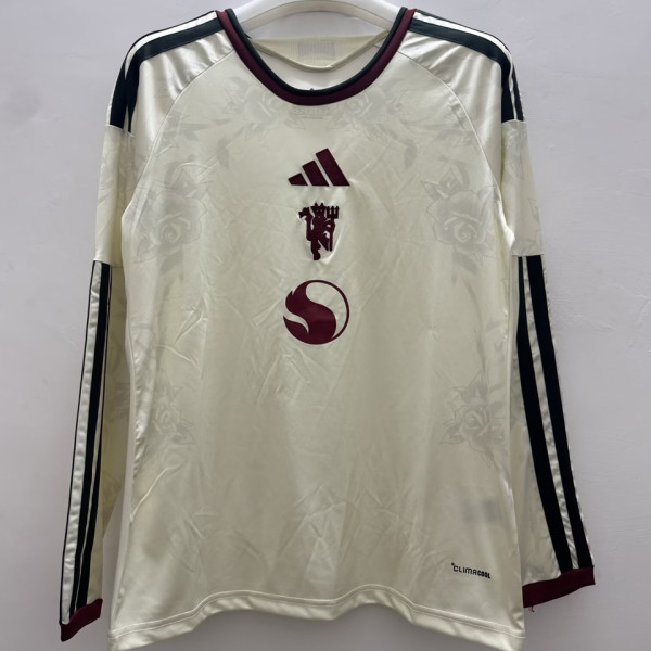 2026/27 M Utd Third Fans Long Sleeve Soccer Jersey