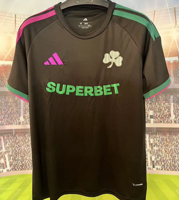 2026/27 Panathinaikos Third Black Fans Jersey  希超 帕纳辛奈科斯