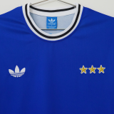 1970 JUV Away Blue Retro Soccer Jersey