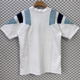 2026/27 Argentina White Cotton Retro Style T-shirt