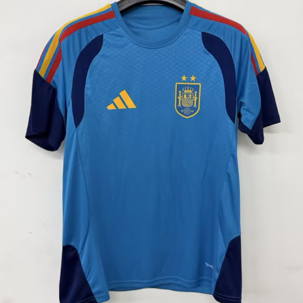 2026/27 Spain Blue Training Jersey （2 Stars 2星）