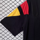 2026/27 Germany Black Cotton Retro Style T-shirt