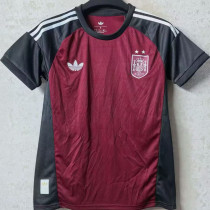 2026/27 Spain Goalkeeper Red Fans Soccer Jersey （2 Stars 2星）