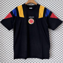 2026/27 Columbia Black Cotton Retro Style T-shirt