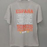2026 Spain Champion Pure Cotton T-shirt