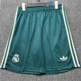2026/27 RM Away Green Fans Shorts Pants