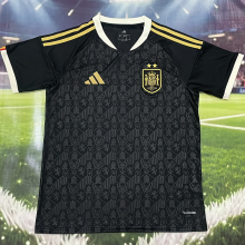 2026/27 Spain Black Fans Soccer Jersey （2 Stars 2星）白领