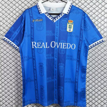 1997/1998 Real Oviedo Home Blue Retro Soccer Jersey