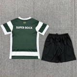 2026/27 Sporting Lisbon Home Kids Soccer Jersey 里斯本