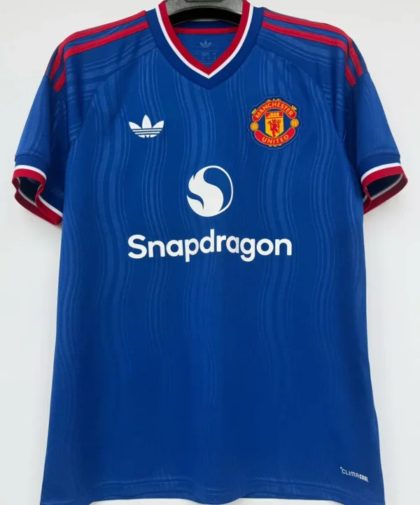 2026/27 M Utd Away Blue Fans Soccer Jersey