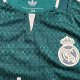 2026/27 RM Away Green Player Version Kids Soccer Jersey 球员版童装