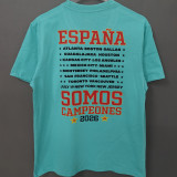 2026 Spain Champion Pure Cotton T-shirt