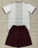 2026/27 Hearts Away White Kids Soccer Jersey哈茨