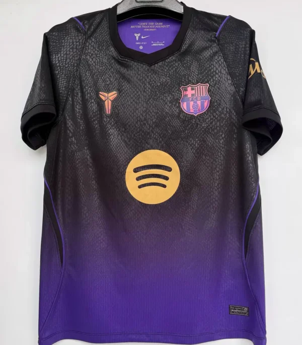 2026-27 BA 1:1 Quality Away Black Purple Fans Soccer Jersey