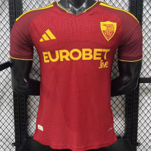 2026/27 Roma Home Red Player Version Soccer Jersey