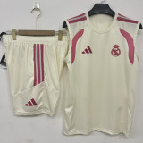 2026/27 RM Off-White Training Vest Jersey (A Set)