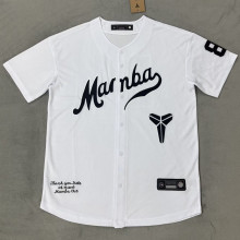 2026/27 Kobe #24  White Baseball T-Shirt