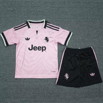 2026/27 JUV Away Pink Kids Soccer Jersey