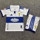 2026/27 Real Oviedo Away White Kids Soccer Jersey