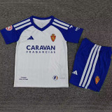 2026/27 Zaragoza Home White Kids Soccer Jersey