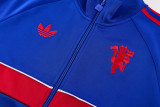 2026/27 M Utd Fancy Blue Jacket Tracksuit
